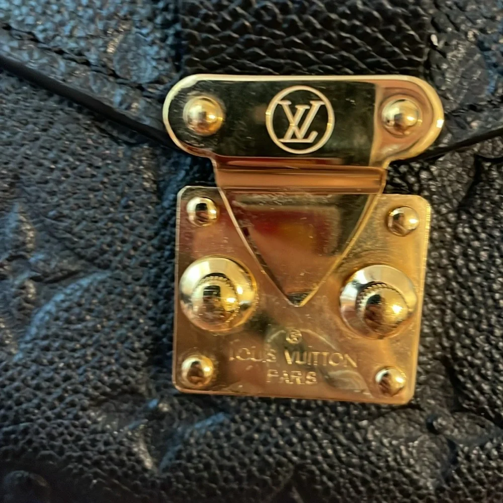 Louis Vuitton Monogram Empreinte Pochette Métis-Black - Picture 7 of 15